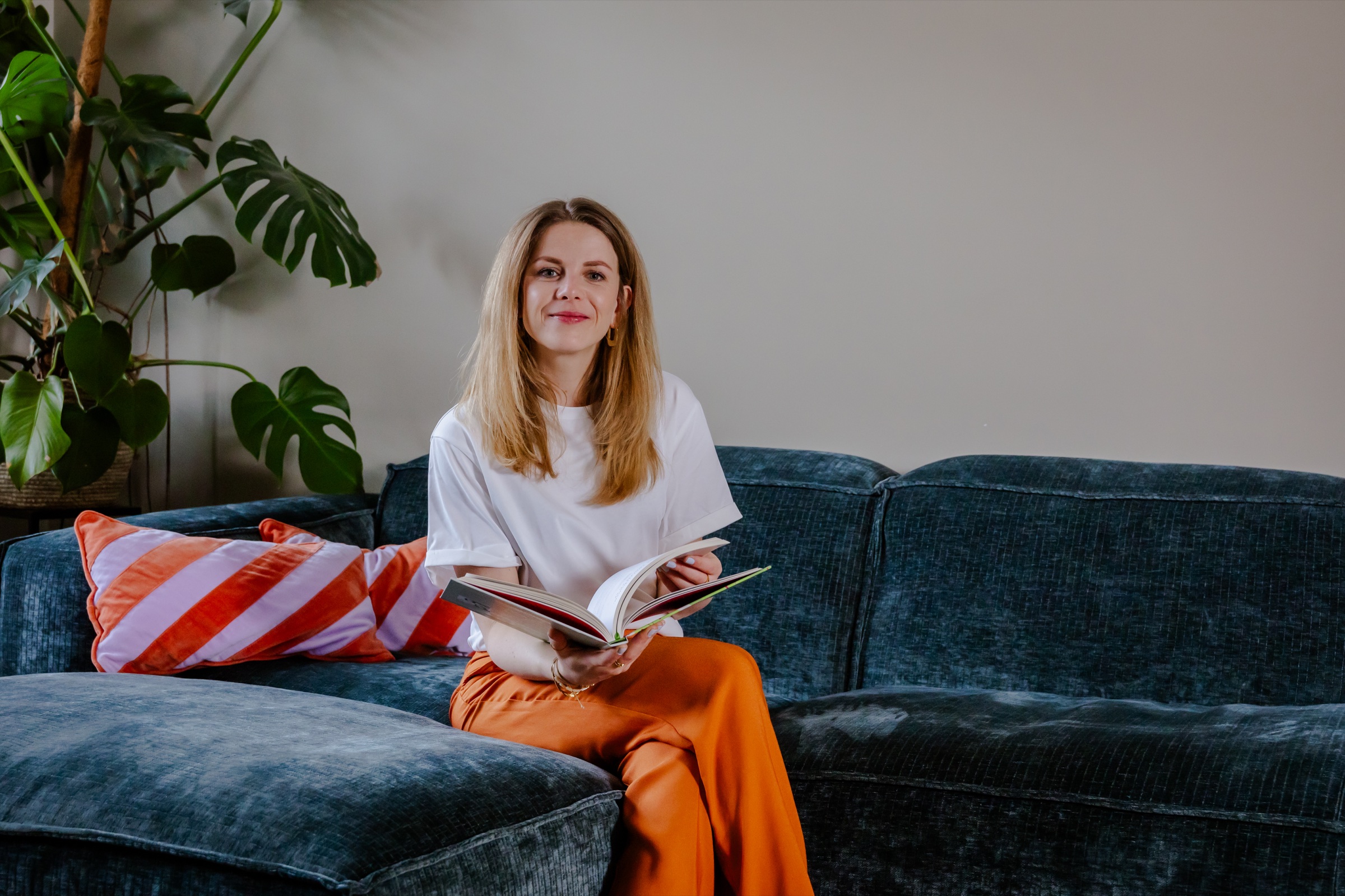Fleur werkt vanuit haar eigen praktijk